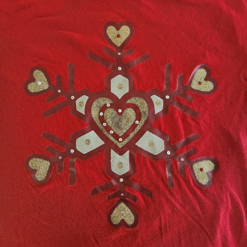 Circo‎ Christmas Red T-Shirt Girls XL